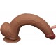 Gode Sliding Skin 26 x 6cm Marron 