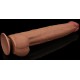 Gode Sliding Skin 26 x 6cm Marron 