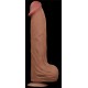 Gode Sliding Skin 27 x 6.5cm Marron 