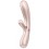 Vibro Rabbit connecté Hot Lover Satisfyer 20 x 3cm Silver