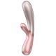 Vibro Rabbit connecté Hot Lover Satisfyer 20 x 3cm Rose 