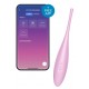 Stimulateur connecté Twirling Joy Satisfyer 17cm Rose 