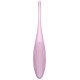 Stimulateur connecté Twirling Joy Satisfyer 17cm Rose 