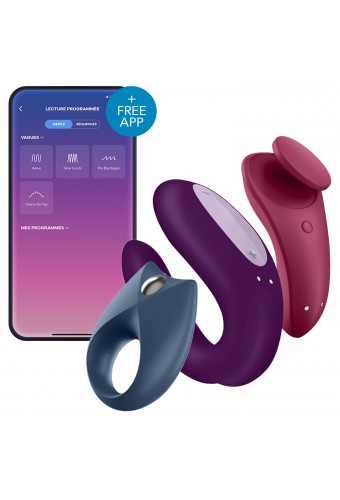 Pack Satisfyer Partner Box 3 - Sextoys connectés 