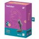 Plug vibrant connecté Deep Diver Satisfyer 8 x 3.3cm Noir 