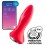 Plug vibrant connecté Rotator 1 Satisfyer 10 x 4cm Rouge