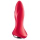 Plug vibrant connecté Rotator 1 Satisfyer 10 x 4cm Rouge 