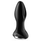 Plug vibrant connecté Rotator 2 Satisfyer 10 x 4cm Noir 