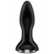 Plug vibrant connecté Rotator 2 Satisfyer 10 x 4cm Noir 