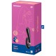 Stimulateur Point G connecté Heat Wave Satisfyer 14 x 3.5cm Noir 