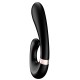 Stimulateur Point G connecté Heat Wave Satisfyer 14 x 3.5cm Noir 