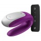 Double stimulateur connecté Double Fun Satisfyer Violet 