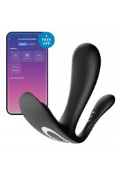 Stimulateur connecté Top Secret+ Satisfyer 9 x 3cm Noir