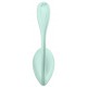 Vibromasseur Connecté Point G Smooth Petal 8.5 x 3.8cm Vert Menthe 