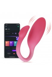 Oeuf Vibrant Connecté Flamingo Max 7.5 x 3.2cm Rose