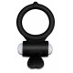 Anneau Vibrant Power Clit HEART – Noir 