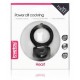 Anneau Vibrant Power Clit HEART – Noir 
