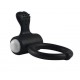Anneau Vibrant Power Clit HEART – Noir 