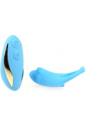 Cockring vibrant Shark 29mm Bleu