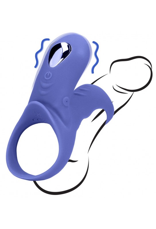 Stimulateur Clito avec Cockring Tamyablue 