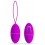 Oeuf Vibrant sans fil violet Joanne - 7 x 3.5 cm