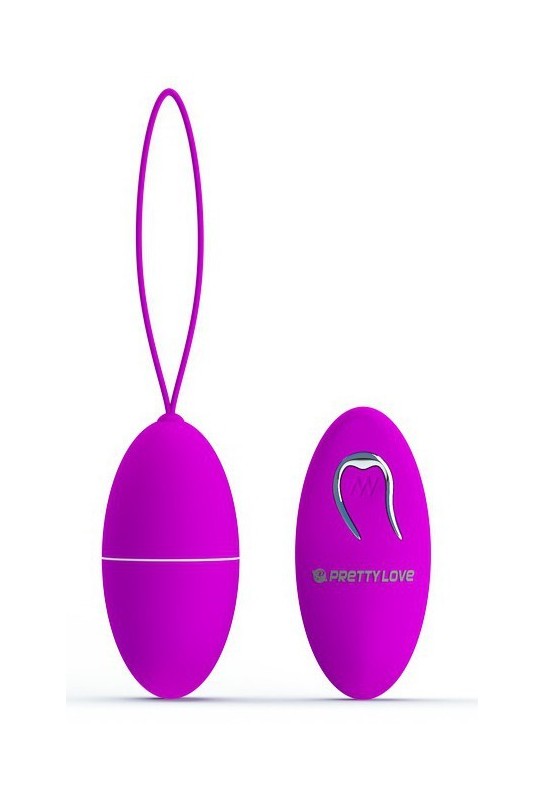 Oeuf Vibrant sans fil violet Joanne - 7 x 3.5 cm 