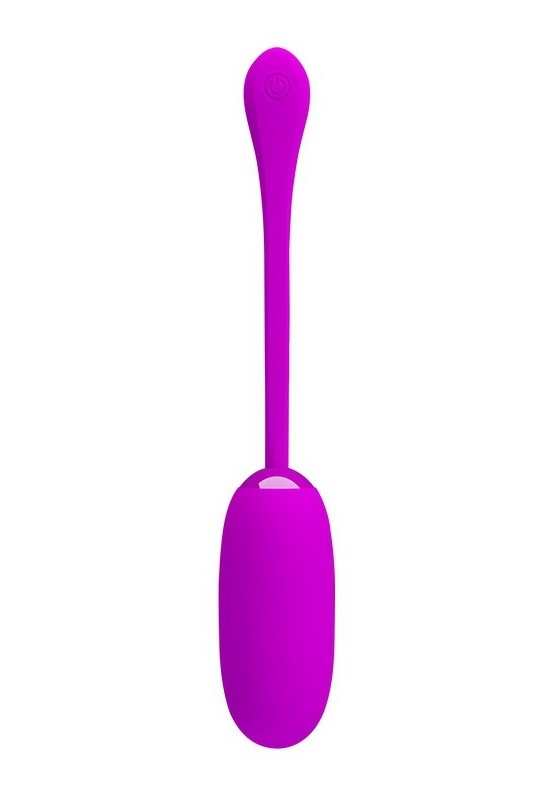 Oeuf vibrant Julius Pretty Love 7.8 x 3.3 cm Violet 