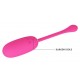 Oeuf vibrant JULIUS Pretty Love 7.8 x 33 cm Rose 