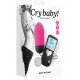 Oeuf vibrant sans fil Cry Baby 7.5 x 3 cm Rose 
