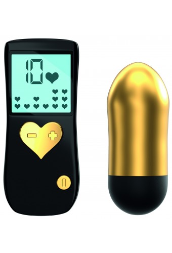 Oeuf Vibrant sans fil Cry Baby 7.5 x 3 cm Gold 