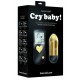 Oeuf Vibrant sans fil Cry Baby 7.5 x 3 cm Gold 