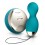 Boule Vaginale Vibrante Hula Beads Bleu océan