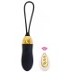 Oeuf vibrant Stripe Sex 8.5 x 3cm Noir 