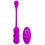 Oeuf vibrant Leshy Pretty Love 7 x 2.8cm Violet