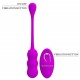 Oeuf vibrant Leshy Pretty Love 7 x 2.8cm Violet 