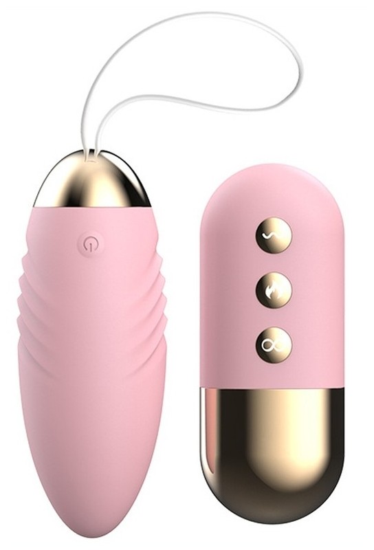 Oeuf vibrant télécommandé Lilo Bullet 8.5 x 3.5cm Rose 