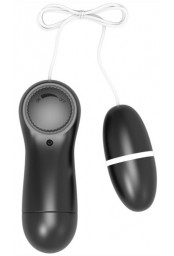 Oeuf vibrant Bullegg 6 x 2.5cm Noir