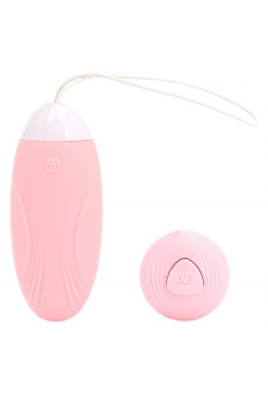 Oeuf vibrant Beth 8 x 3.2cm Rose 