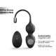 Oeuf vibrant Love Balls Dorcel 9 x 3.5cm Noir 
