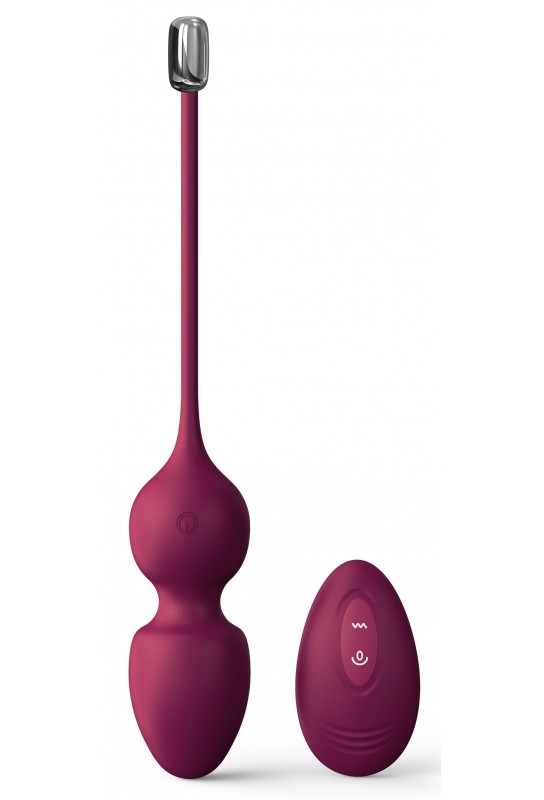 Oeuf Vibrant Love Balls Dorcel 9 x 3.5cm Mauve 