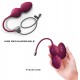 Oeuf Vibrant Love Balls Dorcel 9 x 3.5cm Mauve 