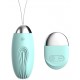 Oeuf vibrant sans fil WHOLY 8 x 3.2 cm Turquoise 