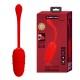 Oeuf Vibrant Marina 8 x 3.3cm Rouge 