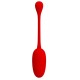 Oeuf Vibrant Knucker 7 x 3.3cm Rouge 