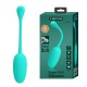 Oeuf Vibrant Knucker 7 x 3.3cm Turquoise 