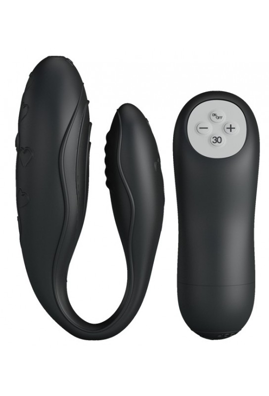Sextoy pour couple Indulgence Plus - Noir 