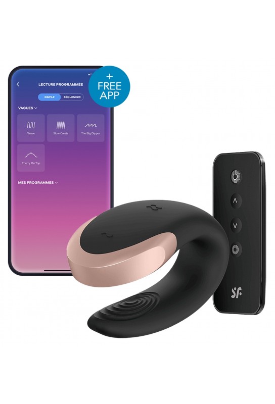 Stimulateur connecté Double Love Luxury Couples 