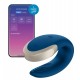 Stimulateur connecté DOUBLE LOVE LUXURY Bleu 