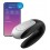 Double stimulateur connecté Double Fun Satisfyer Noir