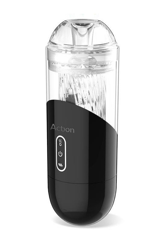 Masturbateur automatique Einar Action 10 Vibrations 